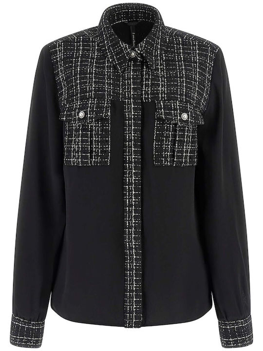 Women's Long Sleeve Shirt Black