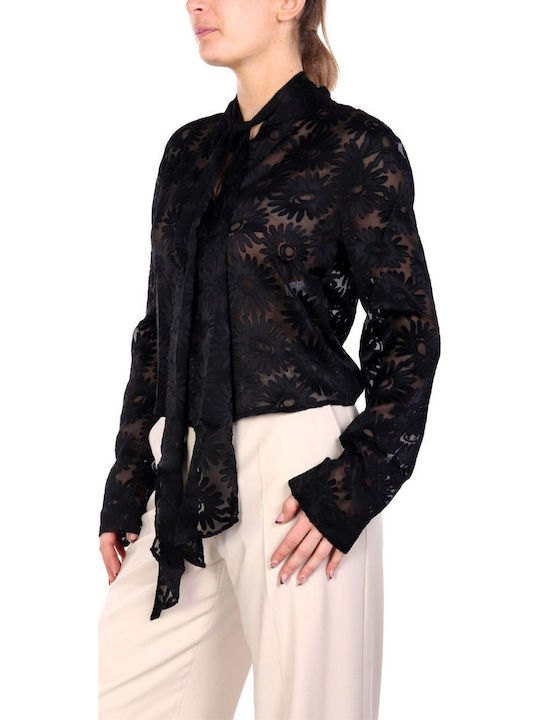 Eurydyke Women's Long Sleeve Shirt Black
