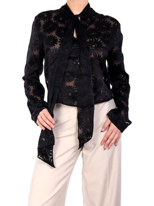 Eurydyke Women's Long Sleeve Shirt Black