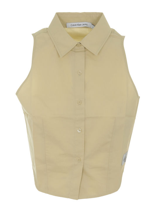 Women's Sleeveless Shirt Green