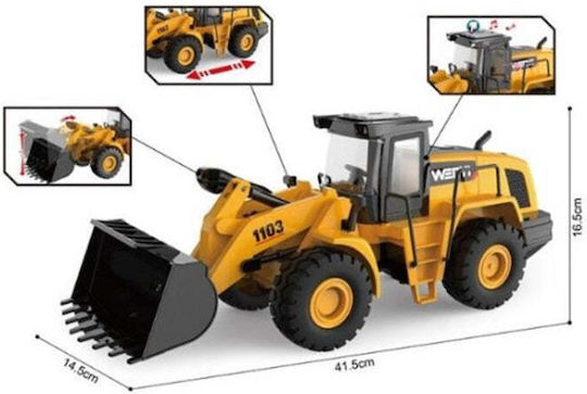 Trademarkt Bagger 1:10 Pull Back für 3+ Jahre alt+ Jahre 0153157