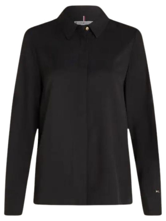 Women's Long Sleeve Shirt Black