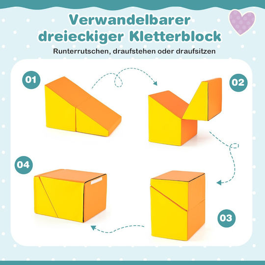 Costway aus Stoff Mehrfarbig