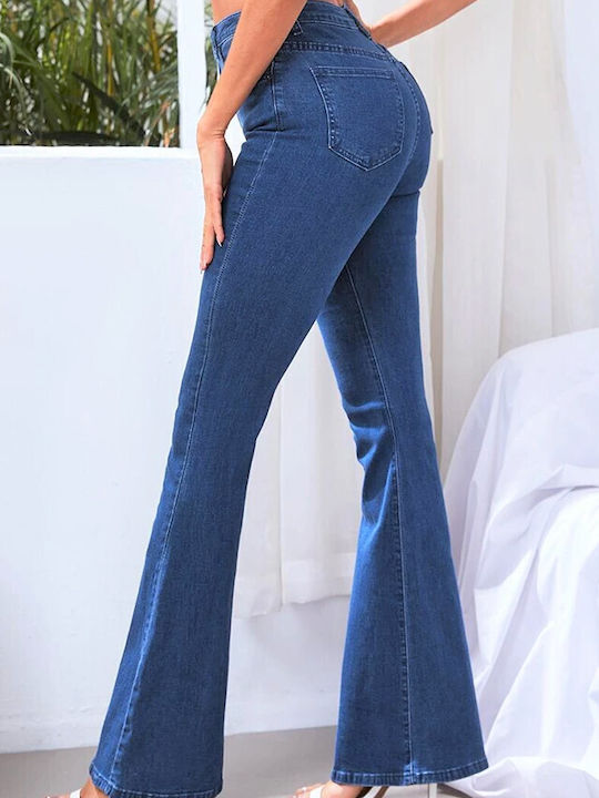 Hochbund Damenjeanshose Schlag