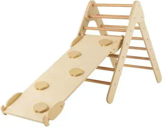 Costway Costway Holzturm Spielplatzspielzeug Mehrfarbig