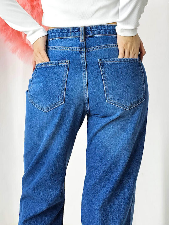 Ψηλόμεσο Γυναικείο Jean Παντελόνι σε Mom Εφαρμογή