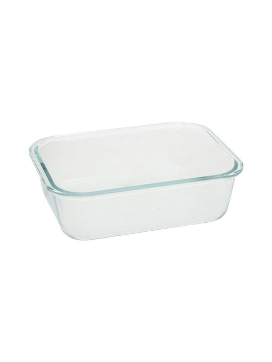 5Five Lunchbox Glas Transparent Geeignet für die Mikrowelle 1000ml 1Stück