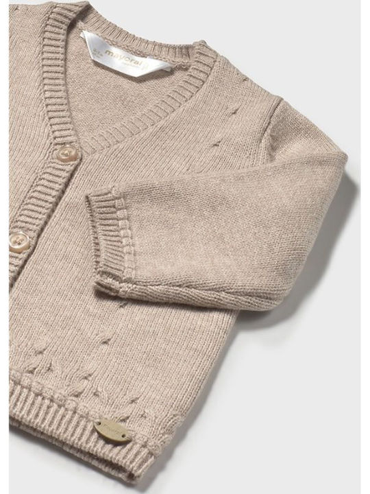 Kids Cardigan Beige