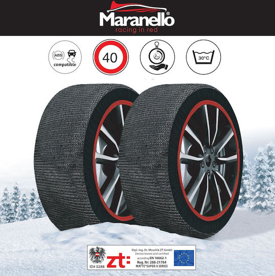 Maranello Super X 3D Pături de Zăpadă Antiderapante XL 2buc