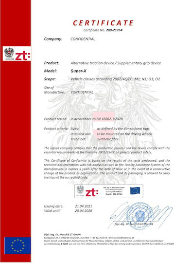 Maranello Super X 3D Pături de Zăpadă Antiderapante XL 2buc