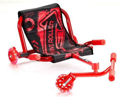 Kids Ride On Car Foot-to-Floor One-Seater Red for 10+ Years