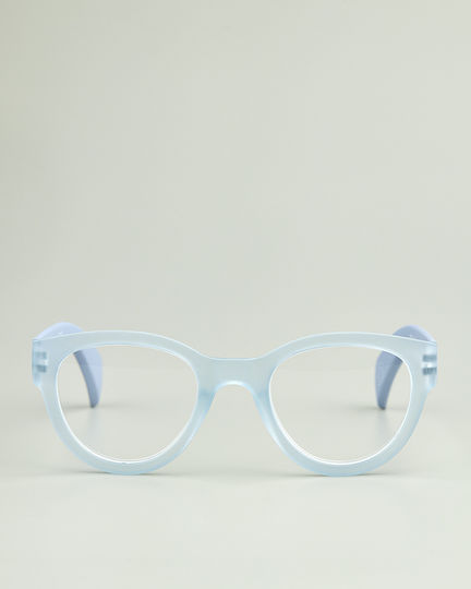 Reading Glasses +3.50 in Light Blue color S8525-sky-350