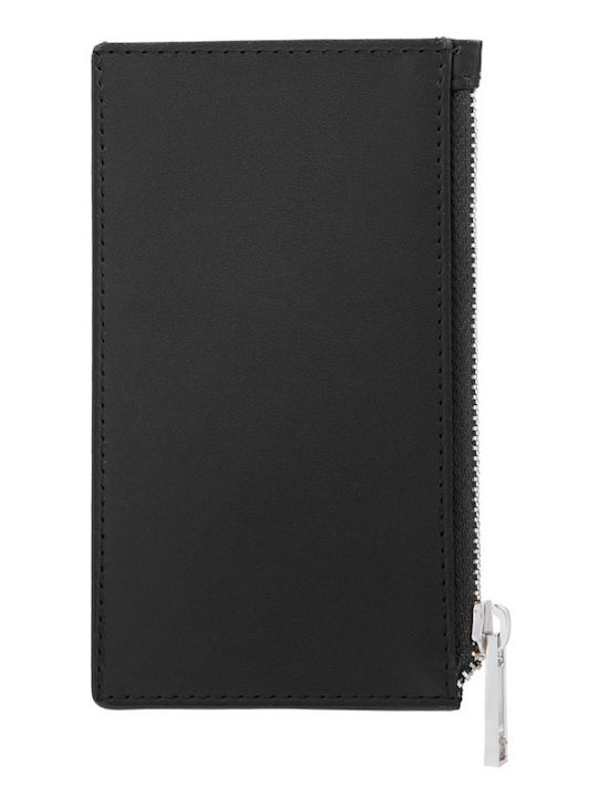 Leather Men's Wallet Cards Black