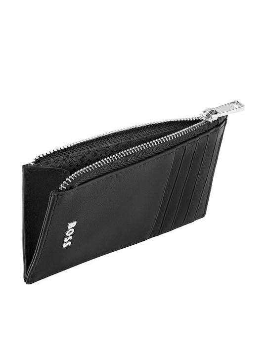 Leather Men's Wallet Cards Black