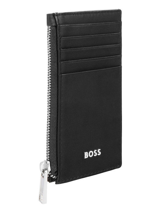 Leather Men's Wallet Cards Black