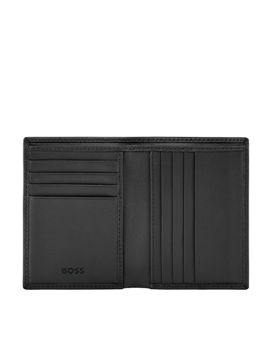 Leder Herren Geldbörse Karten Schwarz