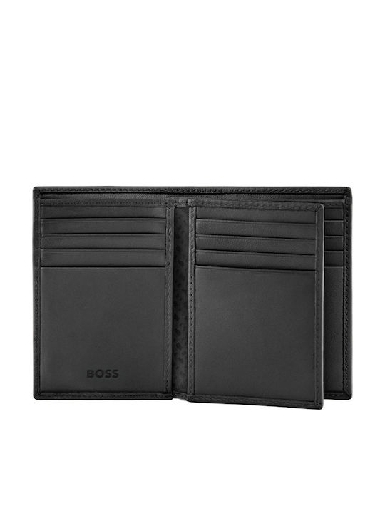 Leather Men's Wallet Cards Black