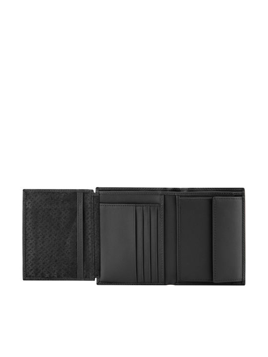 Leather Men's Wallet Black