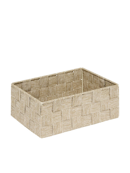 5Five Storage Basket Fabric Beige 3pcs