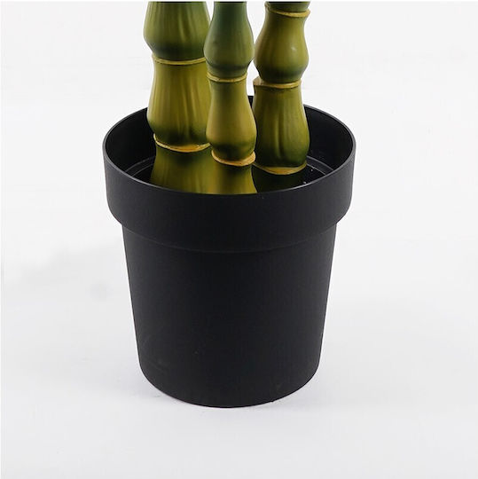 Декоративно Растение В Саксия Arti Bamboo Inart Зелено Ф70x150см