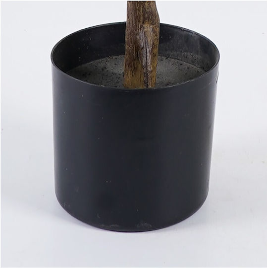 Dekorative Topfpflanze Ficus Lyrata Inart Grüne P70x130cm