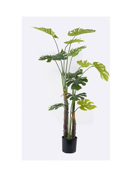 Decorative Potted Plant Deliciosa I Inart Green Φ90x160cm