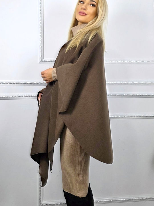 Damen Braun Cape Oversized
