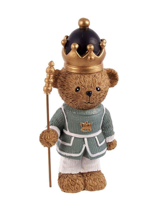 Bear Polyresin Light Blue 8.5x6x18.5 Cm 1 Piece Random Design 04.r-25138