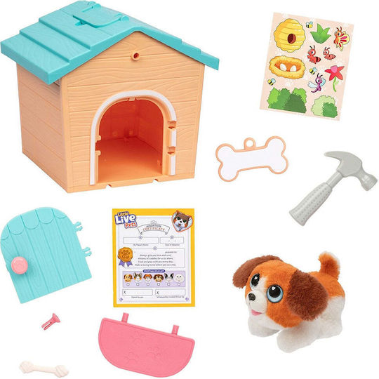 Giochi Preziosi Little Live Pets Light Blue Little House with Surprise Puppy for 5+ Years (Miscellaneous Designs)