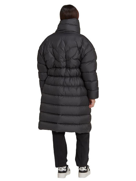 Originals Women's Long Puffer Jacket for Winter Black