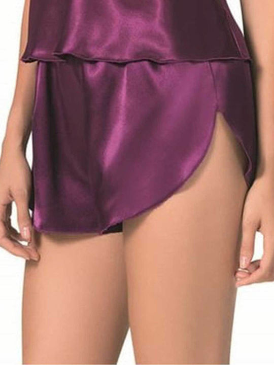 Primoda Χειμερινό Γυναικείο Σετ Πιτζάμας Purple