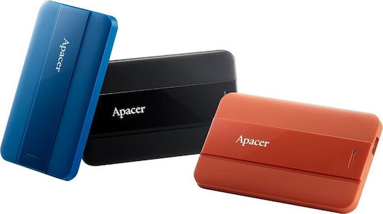 Apacer AC237 USB 3.2 Εξωτερικός HDD 4TB 2.5" Μαύρο