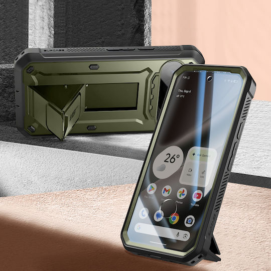 Supcase Full Body Case Pixel 10 Pro Supcase Unicorn Beetle Pro Series Kickstand Khaki