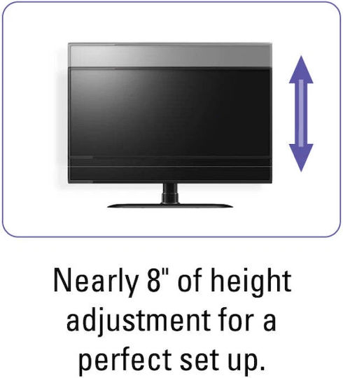 Universal TV Stand Base Sanus 81-165 cm Black