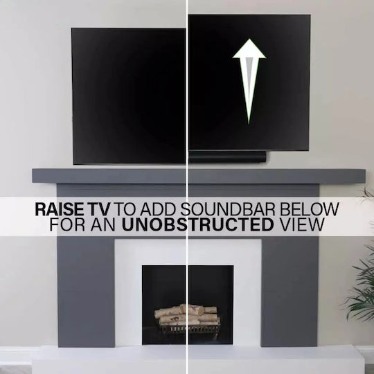 Universal Erweiterbare Wandmontage Für Fernseher Sanus 107-229 Cm Schwarz