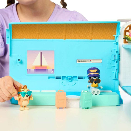 Giochi Preziosi Bluey 3-in-1 Miniatur-Spaßspielzeug Flugzeug für 3+ Jahre