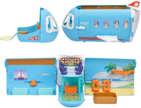 Giochi Preziosi Bluey 3-in-1 Miniatur-Spaßspielzeug Flugzeug für 3+ Jahre