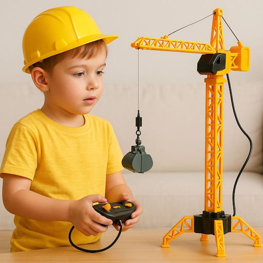 Lean Toys Remote Controlled Teleghidat Vehicul de construcție