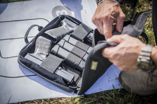 Helikon Tex Double Pistol Hunting Holster Cordura Us Woodland
