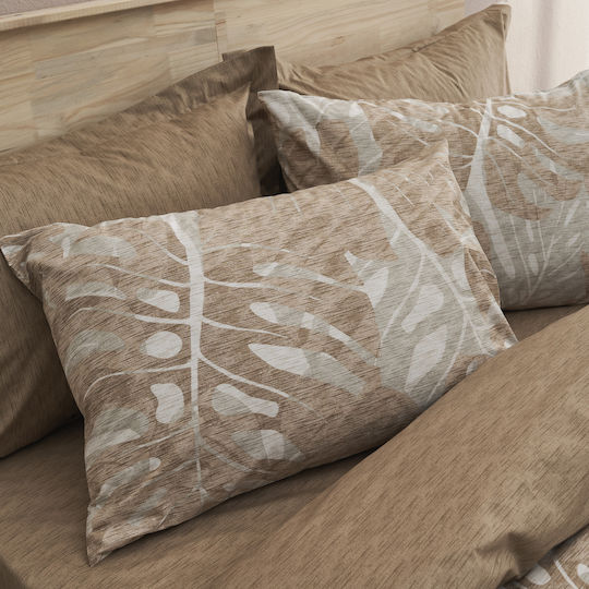 Charalambidis Textiles Πάπλωμα Μονό 160x230εκ. Όαση Μπεζ 350 GSM