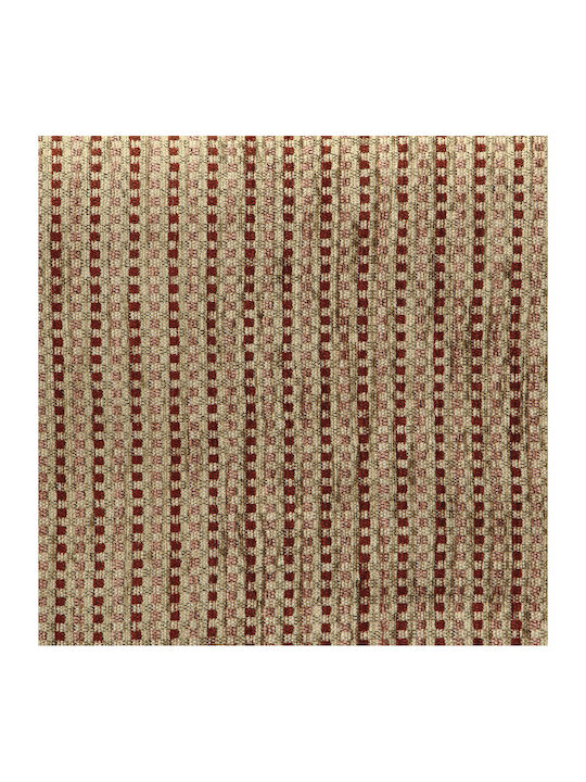 Lino Home Velora Ριχτάρι Πολυθρόνας Chenille 180x180εκ. Κεραμιδί