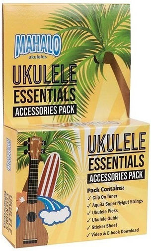 Set Ukulele Pro Mk1trd Pro Mahalo Cu Acordor Corzi Panse Ghid Stickere E-book