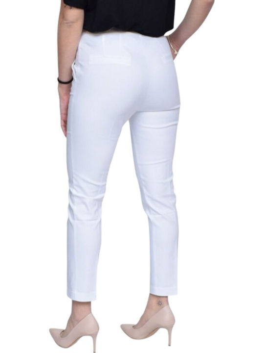 Damen Chino Hose Weiß