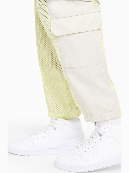 Heatwave Utility Damen Stoff Cargo Hose Beige