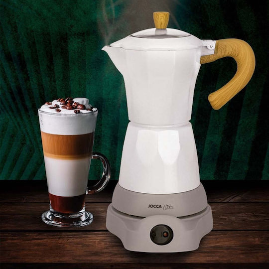 Elektrisch Espresso-Kanne Weiß
