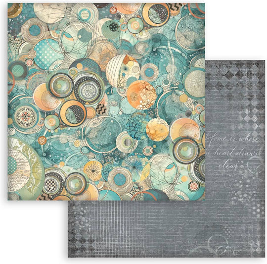 Scrapbooking Supplies Papers 10 Pieces 30.5×30.5cm Stamperia Furry Friends Backgrounds