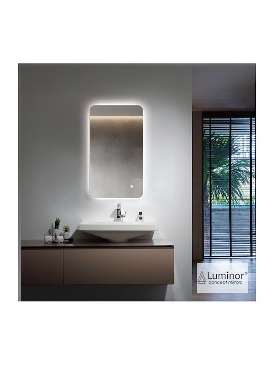 Luminor Банско Огледало LED 40x70см