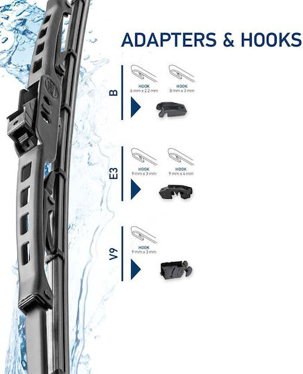 Hella WP14 Υαλοκαθαριστήρας Αυτοκινήτου Οδηγού 350mm