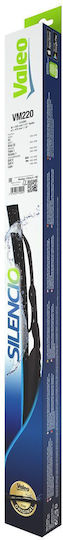 Valeo Wiper Blade Front Spoiler 2 Pcs Vm220 Silencio 525/475mm Audi A3 Fiat Stilo Seat Skoda Fabia I 09.96-12.13