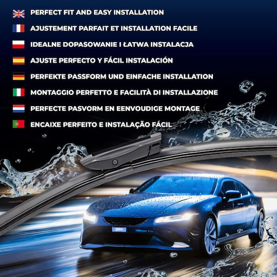 Valeo Silencio X.trm x2 Front Set Car Wiper Blades 750mm Passenger Wiper Length 650mm